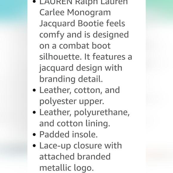 NEW RALPH LAUREN BOOTIES - Picture 7 of 10